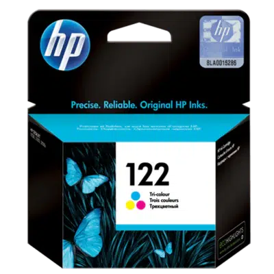 HP 122 Tri-color Ink Cartridge